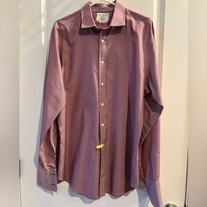 John Francomb T. M. Lewin French cuff shirt. 17, 36